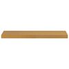 vidaXL Estante de pared 4 pcs Beige 80 x 23,5 x 4 cm