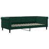 vidaXL Sof&aacute; cama nido con cajones terciopelo verde oscuro 90x200 cm