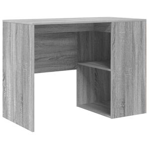 vidaXL Escritorio Gris Sonoma 102 x 50 x 75 cm Madera de ingenier&iacute;a