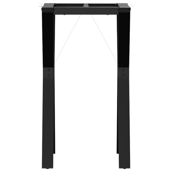 vidaXL Patas de mesa de comedor estructura Y acero 40x40x73 cm