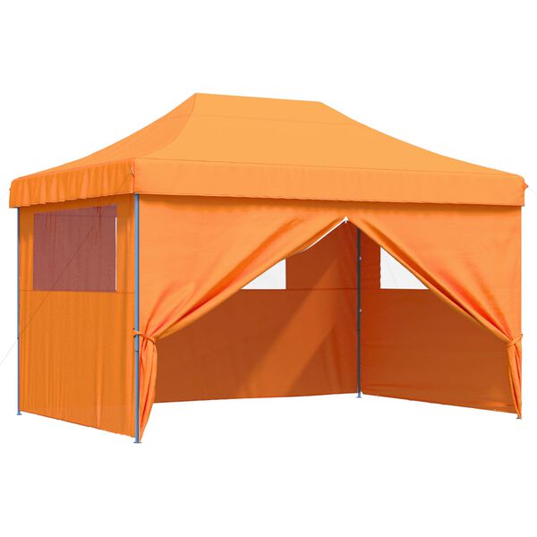 vidaXL Carpa de Fiesta Naranja 279 x 410 x 315 cm Tela Oxford
