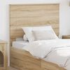 vidaXL Cabecero con cabecera Roble Sonoma 75 cm Madera contrachapada