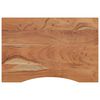 vidaXL Tablero de escritorio rectangular madera de acacia 90x60x2,5 cm
