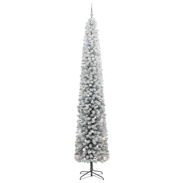 vidaXL Árbol de Navidad artificial Verde 300 cm PVC, Acero y Plástico