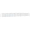 vidaXL Arriate de gaviones forma arco hierro galvanizado 800x50x100 cm