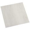 vidaXL Tablones de suelo autoadhesivos Beige claro 30,5 x 30,5 cm