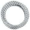 vidaXL Alambre de espino concertina helicoidal acero galvanizado 100 m