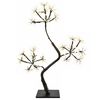 vidaXL &Aacute;rbol de Navidad LED en forma de S 2 uds. Negro 45 cm Pl&aacute;stico