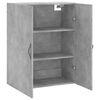 vidaXL Armario de pared madera ingenier&iacute;a gris hormig&oacute;n 69,5x34x90 cm
