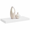 vidaXL Estante flotante de pared MDF blanco 50x23x3,8 cm