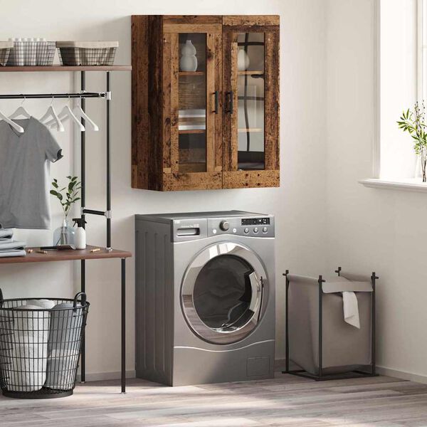 vidaXL Aparador Madera vieja 69,5 x 34 x 90 cm Madera de ingenier&iacute;a