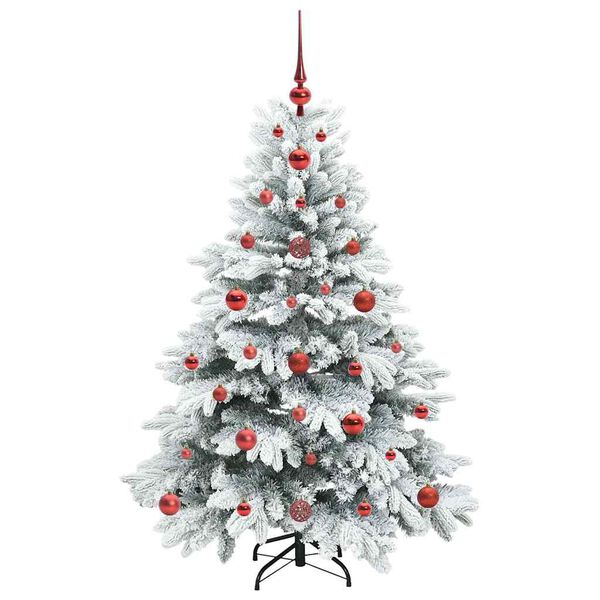 vidaXL Árbol de Navidad artificial con 150 LED Verde 120 cm PE y PVC