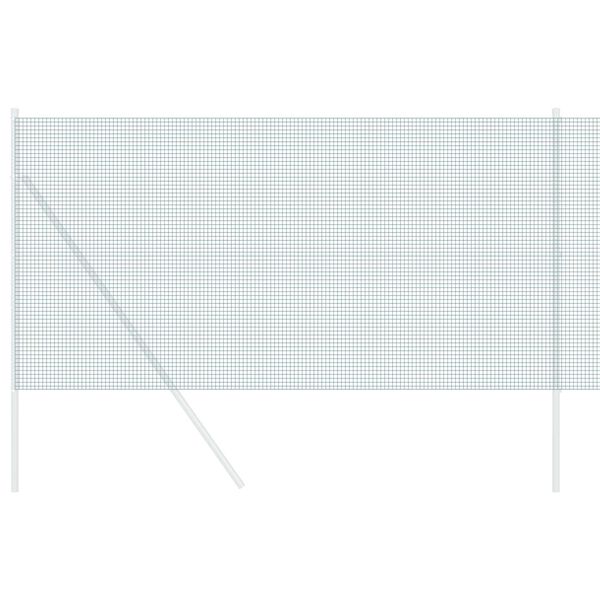 vidaXL Cerca de Alambre Soldado Verde 1.4 x 10 m