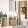 vidaXL Mueble de ba&ntilde;o para lavabo Artisan Oak 60x30x60 cm