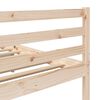 vidaXL Estructura de cama de madera maciza de pino 140x200 cm