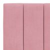 vidaXL Estructura de cama sin colch&oacute;n Hanko terciopelo rosa 180x200 cm