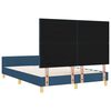 vidaXL Estructura de cama con cabecera Azul 140 x 190 cm tela