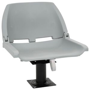 vidaXL Asiento para barco con pedestal giratorio 360&deg;
