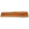 vidaXL Tablero rectangular madera de acacia borde vivo 90x40x3,8 cm