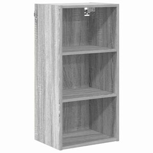 vidaXL Mueble colgante Gris Sonoma 40 x 29,5 x 80 cm