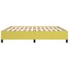 vidaXL Estructura de cama sin colch&oacute;n tela verde 200x200 cm