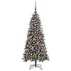 vidaXL &Aacute;rbol de Navidad artificial Verde 120 cm PVC, Pl&aacute;stico y Acero