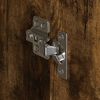 vidaXL Armario 2 pcs Roble Humo 50 x 50 x 200 cm Madera contrachapada