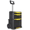 Stanley Caja de herramientas con ruedas pl&aacute;stico negro 1-79-206