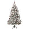 vidaXL &Aacute;rbol de Navidad artificial Verde y 270 cm PVC y Metal