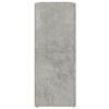 vidaXL Aparador de madera contrachapada gris hormigón 91x29,5x75 cm