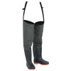 vidaXL Botas altas de agua de pesca verde oscuro talla 38