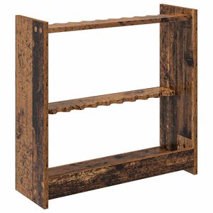vidaXL soporte para tacos de billar Madera de ingenier&iacute;a