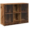 vidaXL Aparador de madera de ingenier&iacute;a envejecida 102x37x75,5 cm