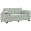 vidaXL Sof&aacute; Loveseat gris claro 180x77x82 cm terciopelo