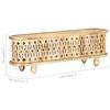 vidaXL Mueble de TV de madera maciza de mango 120x30x40 cm