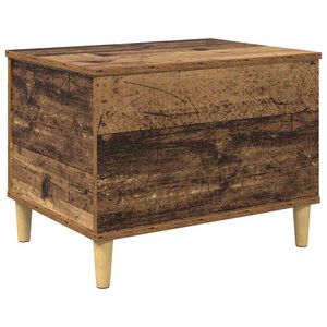 vidaXL Armario de Noche Madera vieja 60 x 44,5 x 45 cm