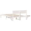 vidaXL Estructura de cama 135 x 190 cm Madera de pino macizo