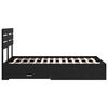 vidaXL Estructura de cama con caj&oacute;n con cabecera Madera contrachapada