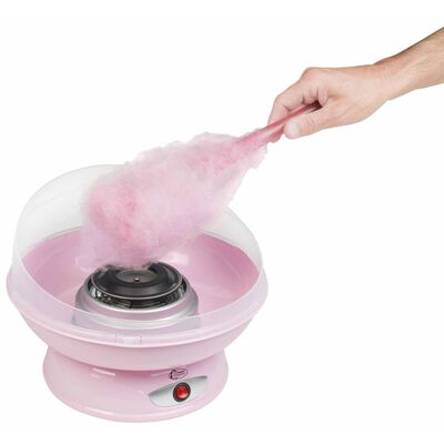 Bestron Máquina de algodón de azúcar ACCM370 plástico rosa