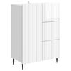 vidaXL Aparador Brillante 66 x 34,5 x 91,5 cm Madera de Ingenier&iacute;a