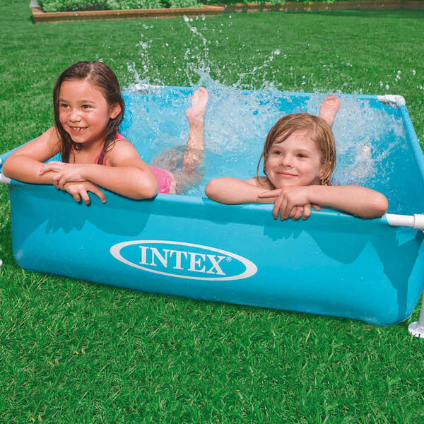 Intex Piscina Mini Frame 122x122x30 cm 57173NP