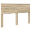 vidaXL Cabecero Roble Sonoma Madera contrachapada