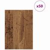 vidaXL Paneles Decorativos 50 pcs Madera vieja 21 x 30 x 0,27 cm