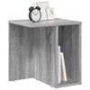 vidaXL Mesa Auxiliar Gris Sonoma 37 x 32 x 40 cm Madera de ingenier&iacute;a