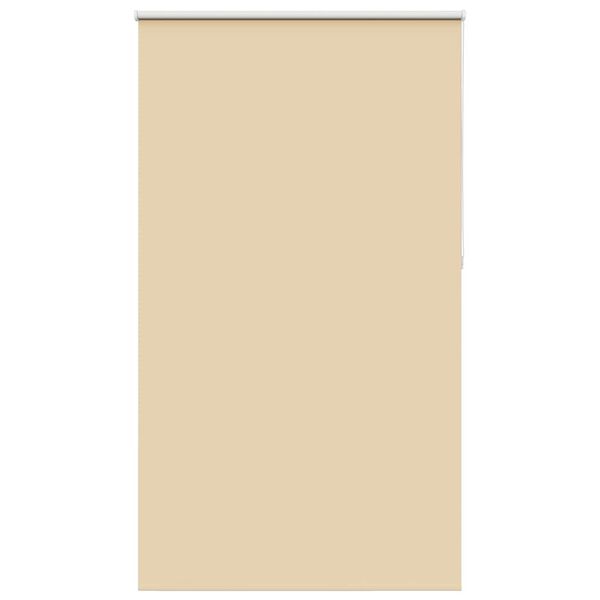 vidaXL Estor Enrollable Opaco Beige 135x230 cm Tela Ancho 131,6 cm