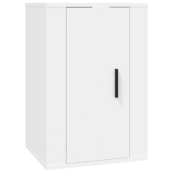 vidaXL Mueble para TV de pared blanco 40x34,5x60 cm