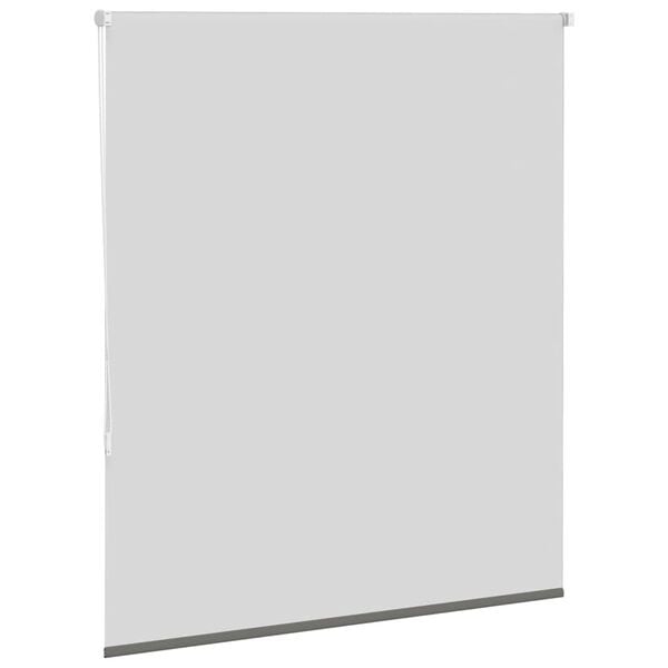 vidaXL Estor Enrollable Opaco gris 140x130 cm Tela Ancho 136,6 cm