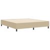 vidaXL Cama de plataforma Verde gris&aacute;ceo 180 x 200 cm tela