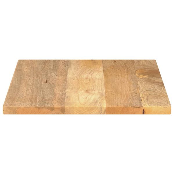 vidaXL Tablero de mesa rectangular madera maciza mango 70x60x2,5 cm