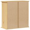 vidaXL Armario de ba&ntilde;o Corona madera maciza de pino 70x33x71,5 cm